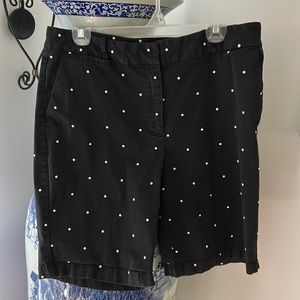 Black and white, polkadot, Bermuda shots